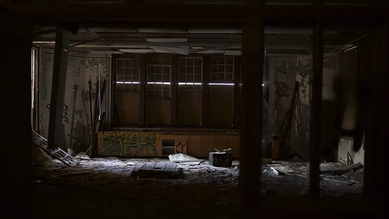 Abandoned backdrop
