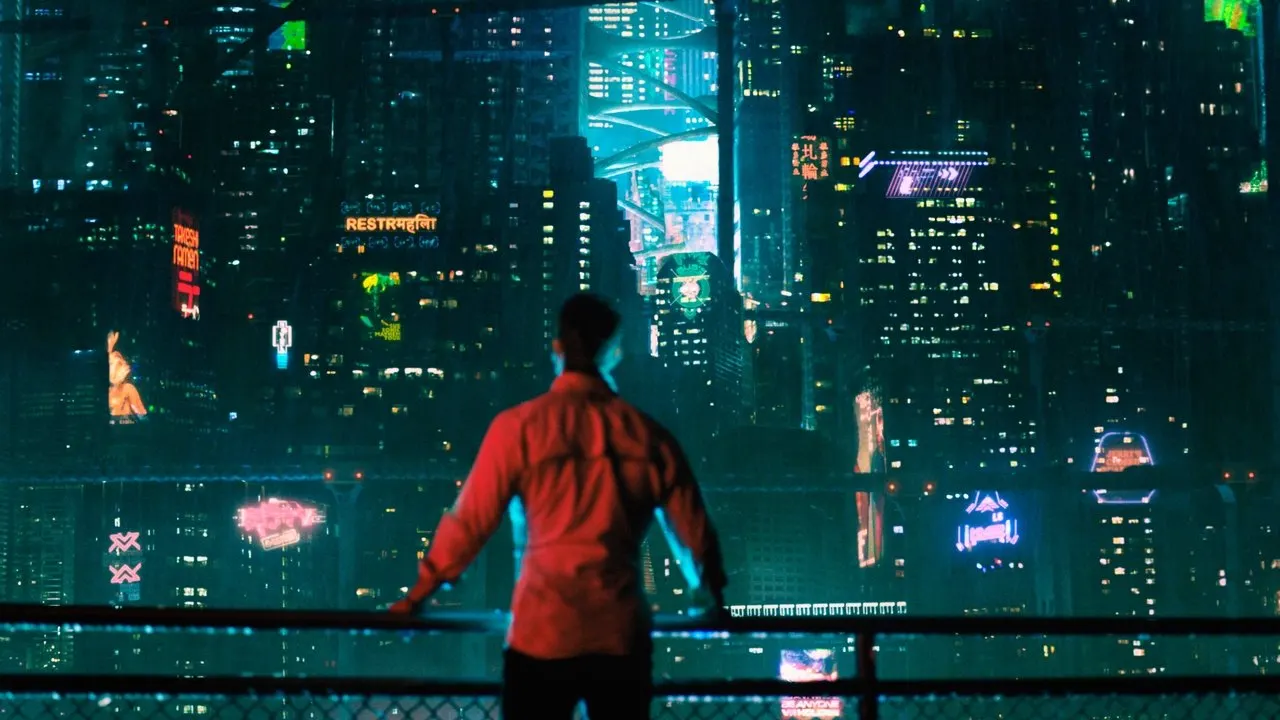 Altered Carbon backdrop