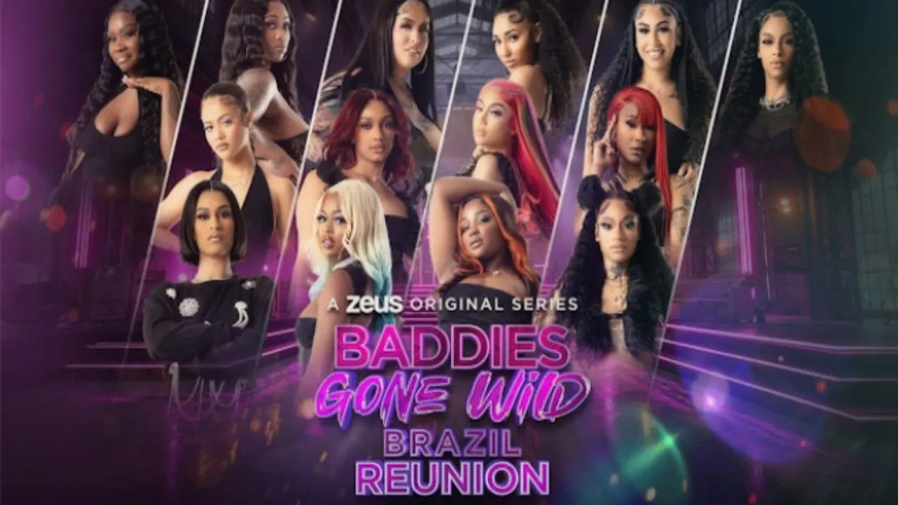 Baddies Gone Wild Reunion backdrop
