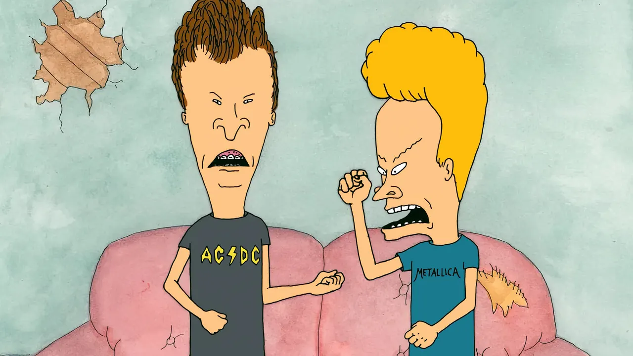 Beavis and Butt-head backdrop
