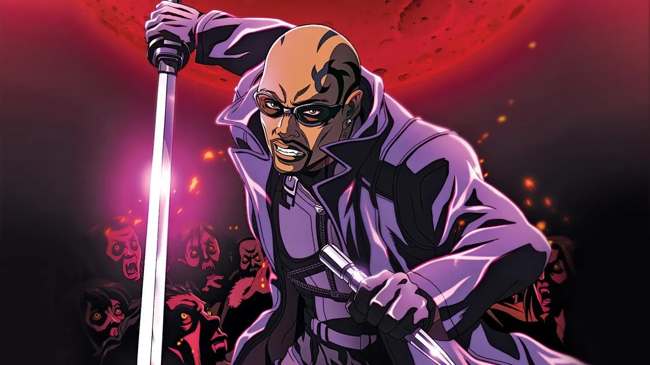 Blade backdrop
