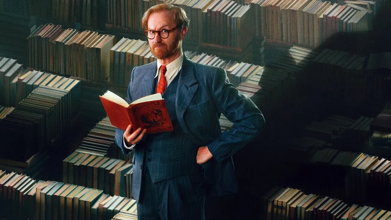 Bookish backdrop
