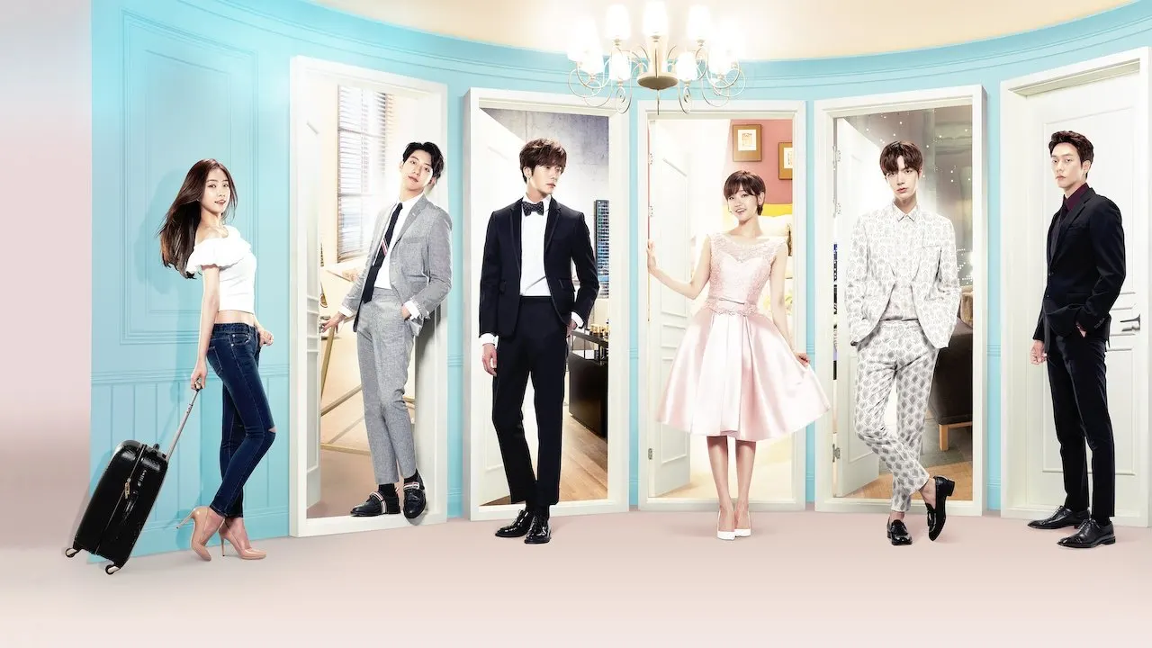 Cinderella and Four Knights backdrop