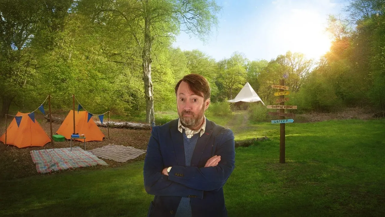 David Mitchell's Outsiders backdrop