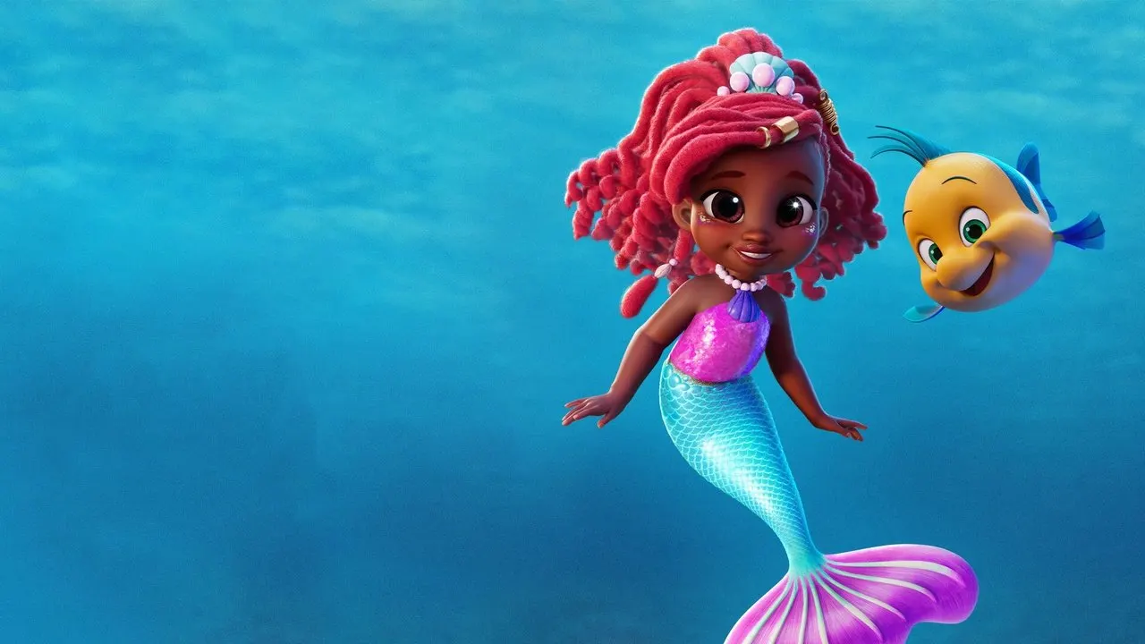 Disney Junior Ariel backdrop