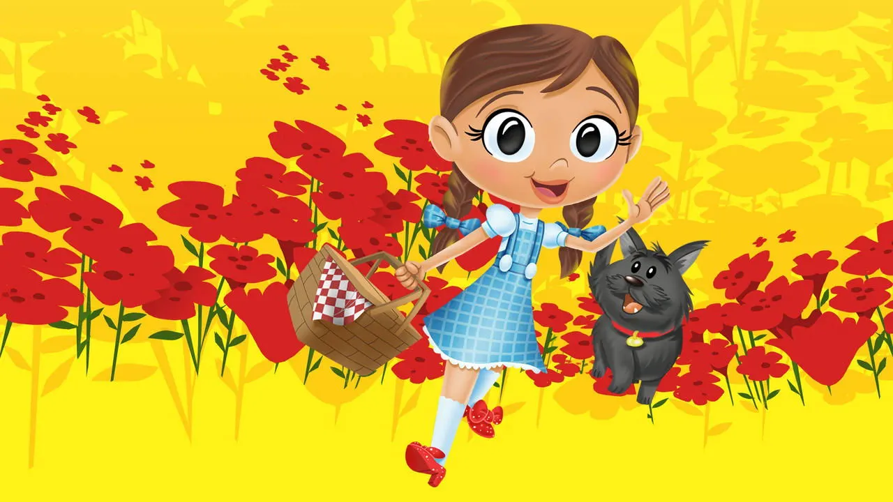 Dorothy and the Wizard of Oz backdrop