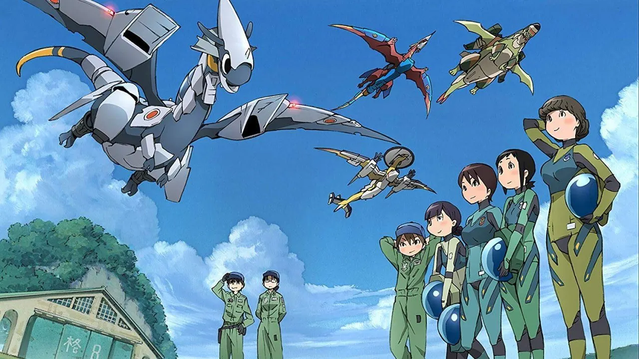 Dragon Pilot: Hisone and Masotan backdrop