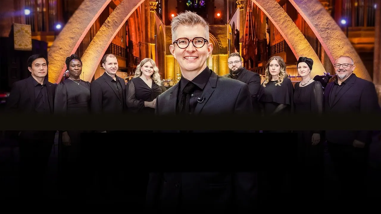 Gareth Malone's Messiah backdrop