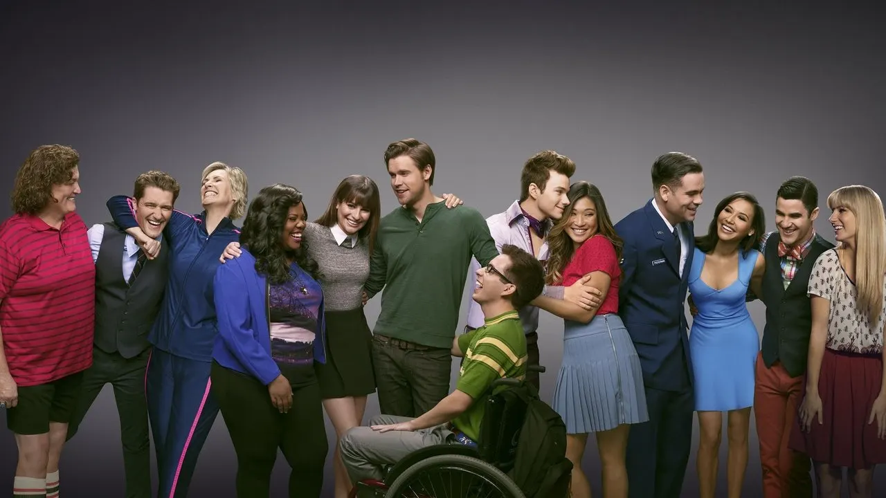 Glee backdrop