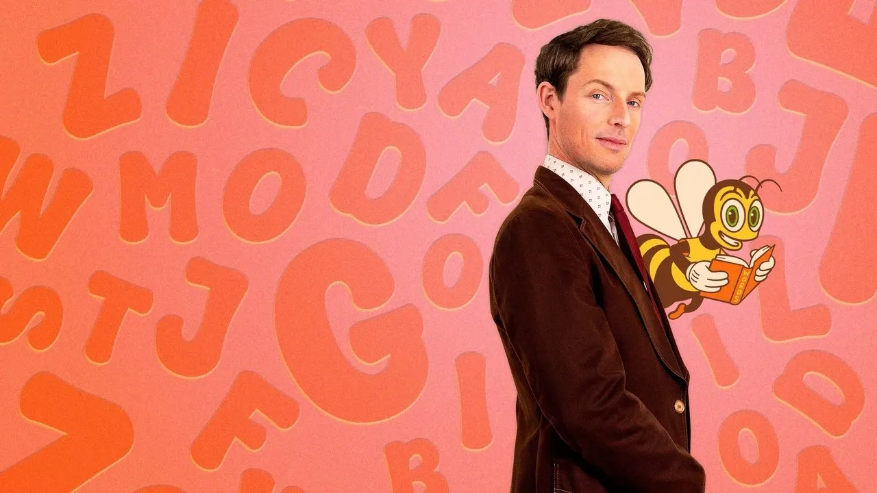 Guy Montgomery's Guy Mont-Spelling Bee backdrop
