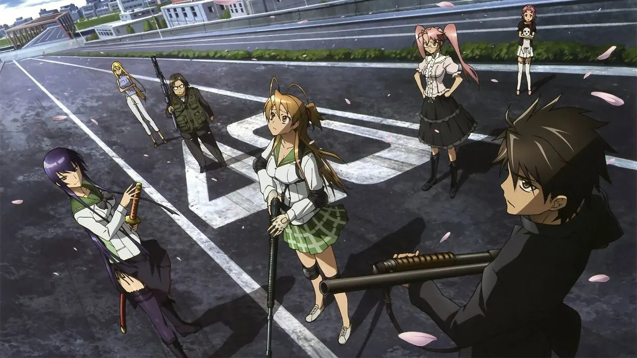 Highschool of the Dead backdrop