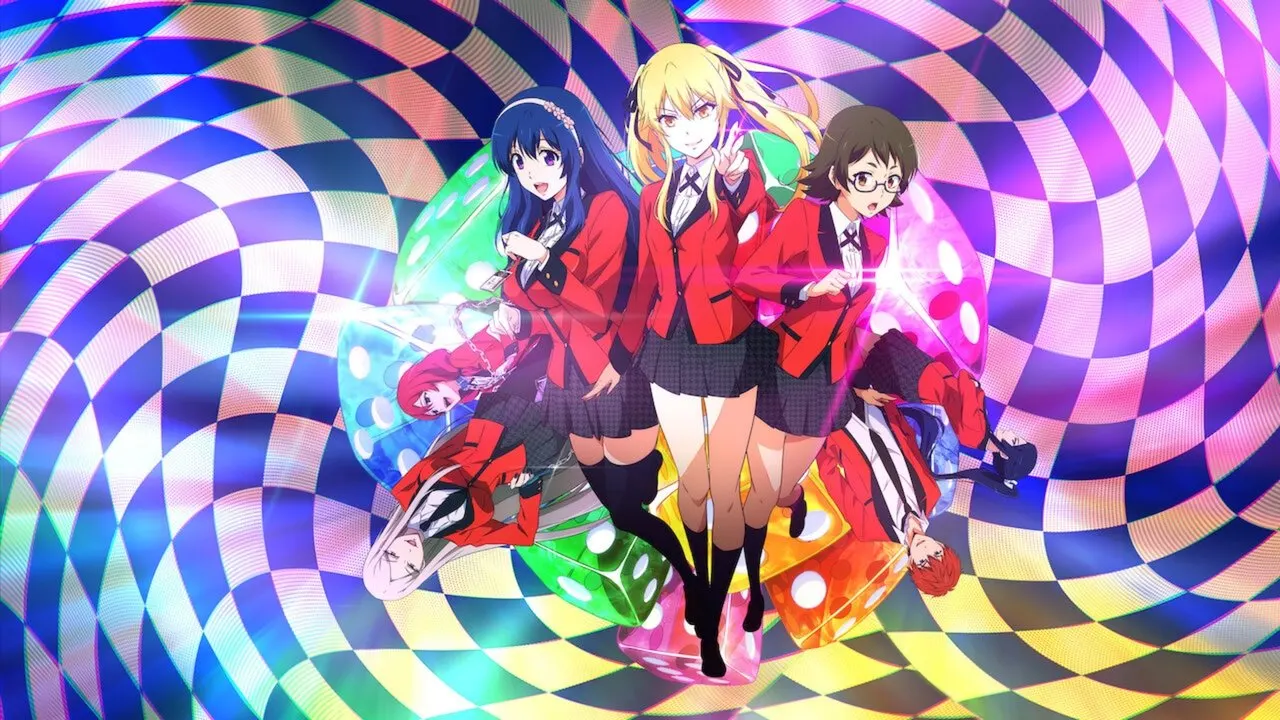 Kakegurui Twin backdrop