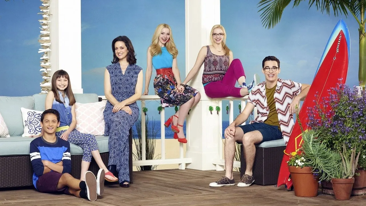 Liv and Maddie backdrop