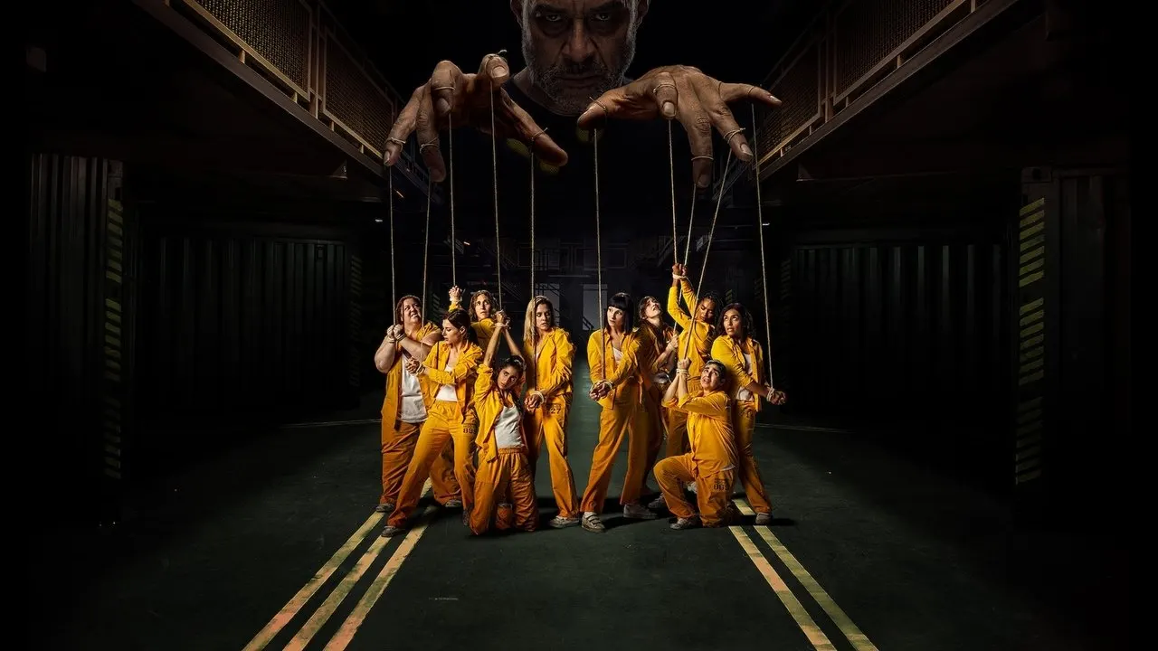 Locked Up backdrop
