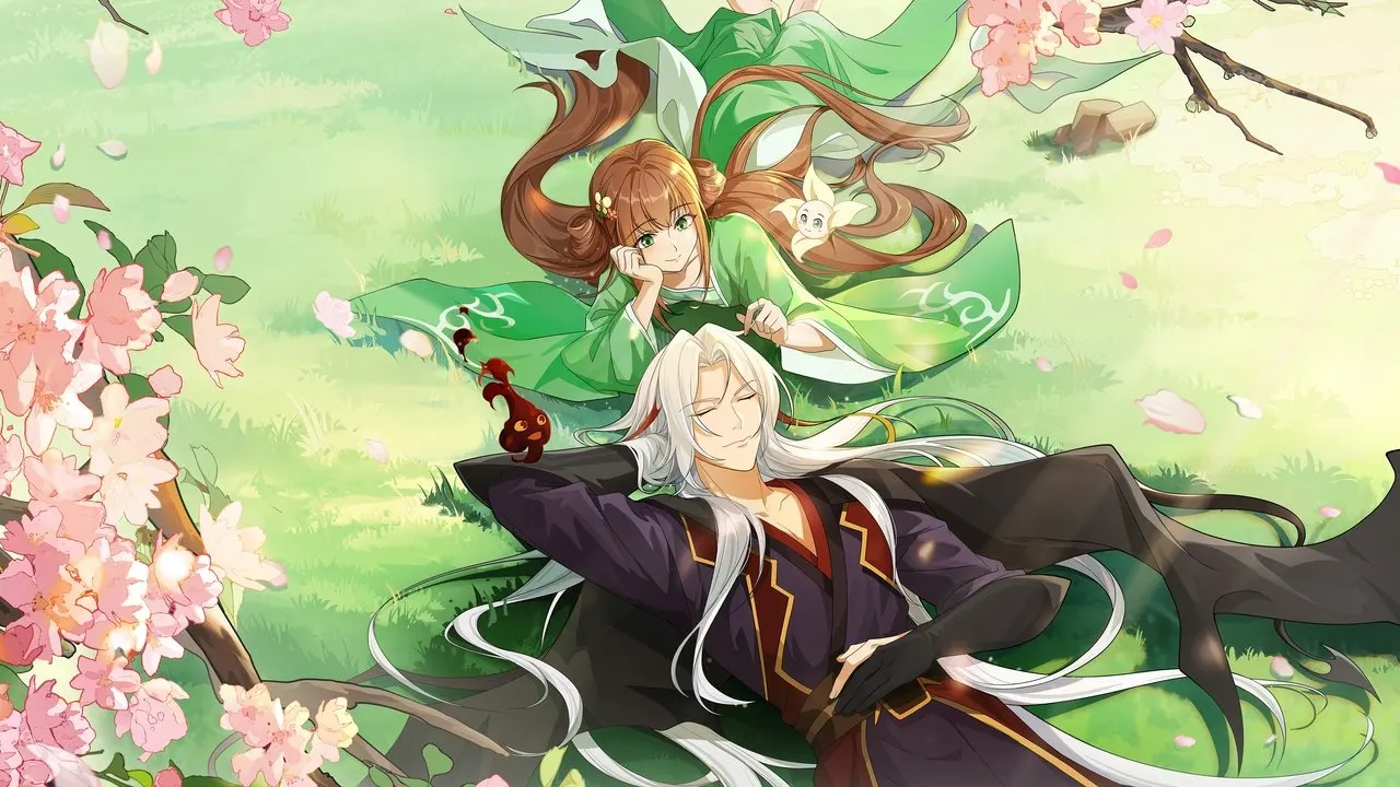 Love Between Fairy and Devil backdrop