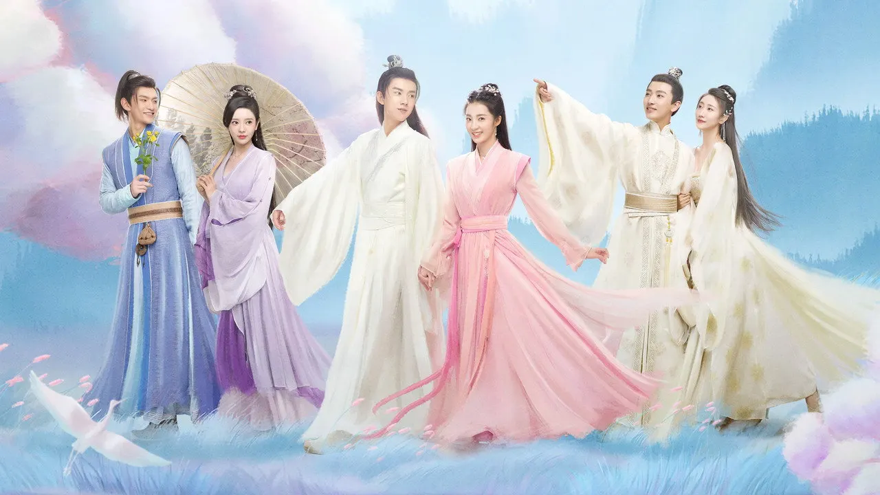 Love like White Jade backdrop