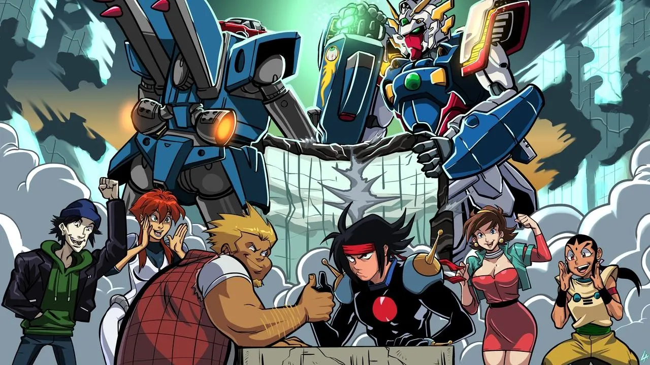 Megas XLR backdrop