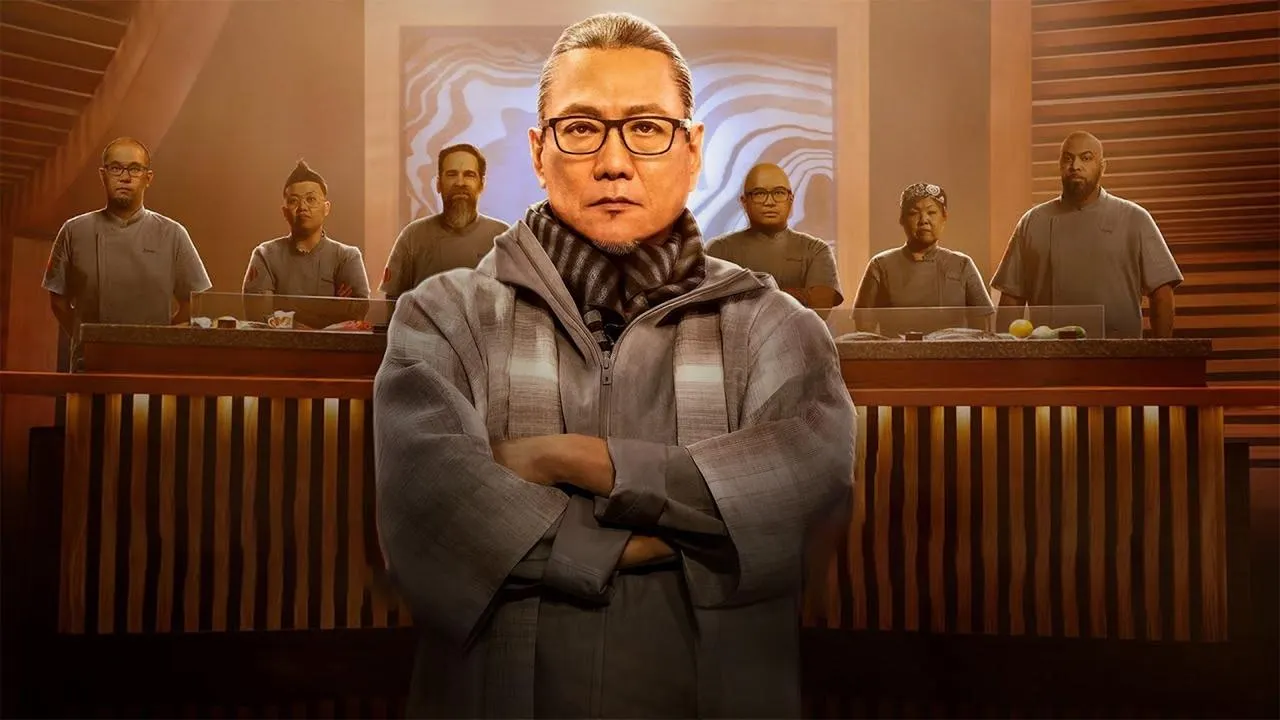 Morimoto's Sushi Master backdrop