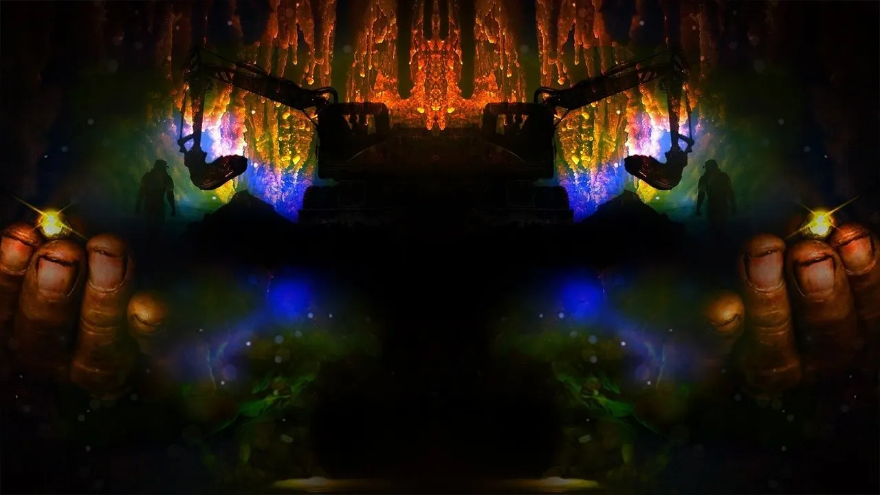 Mystery at Blind Frog Ranch backdrop