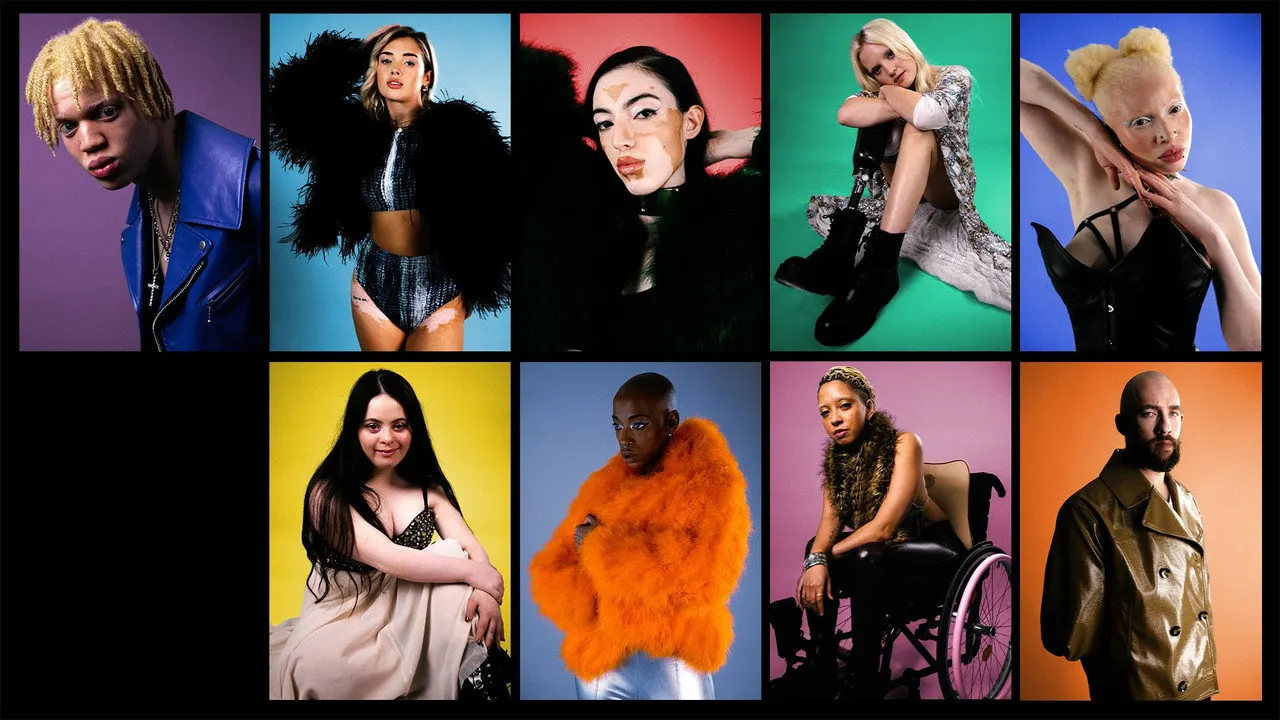 New Model Agency backdrop