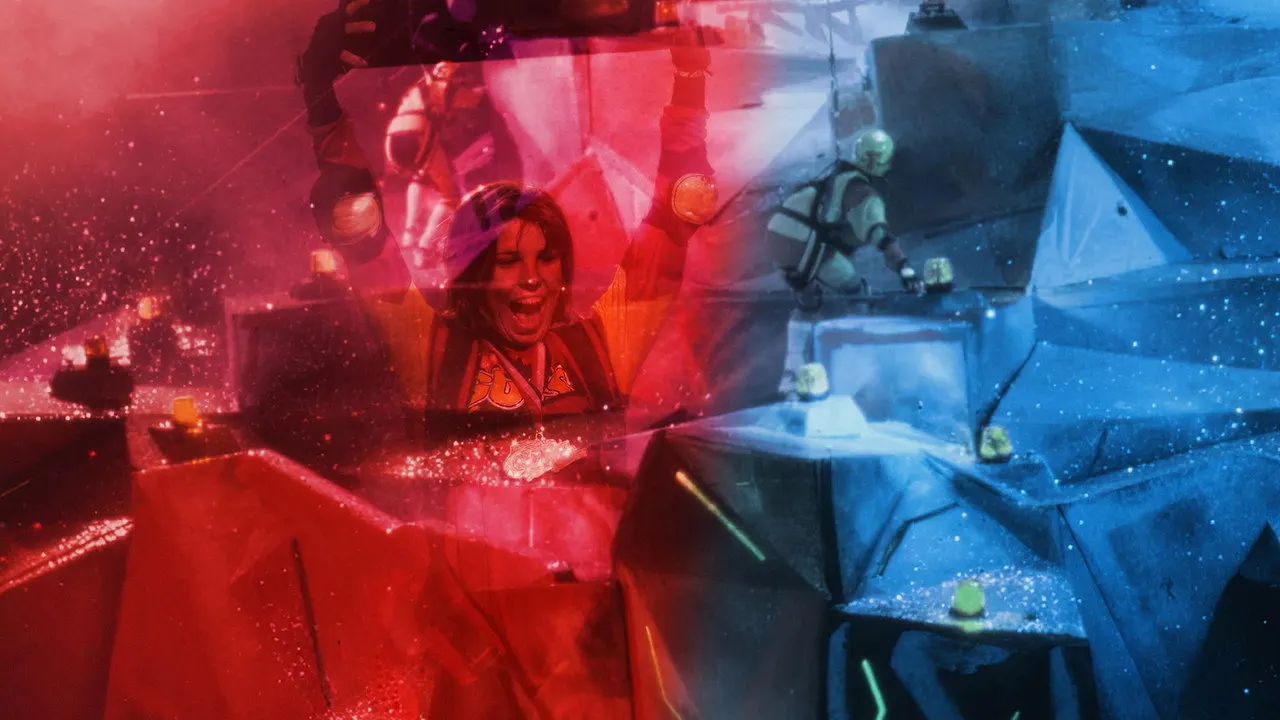 Nickelodeon Guts backdrop