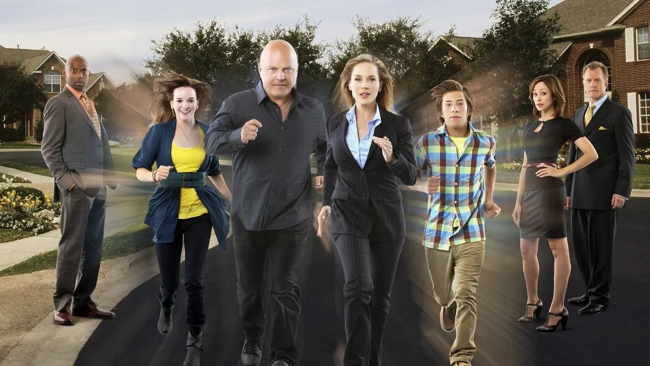 No Ordinary Family backdrop