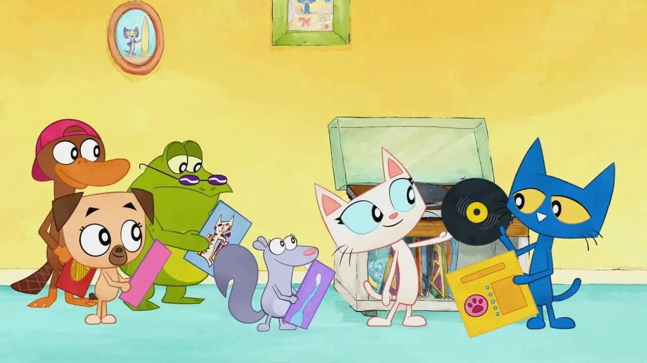 Pete the Cat backdrop