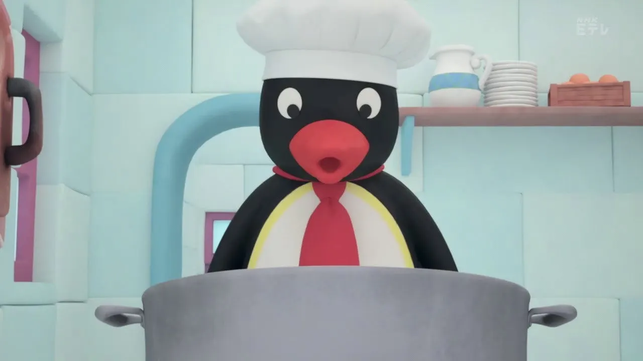Pingu in the City backdrop