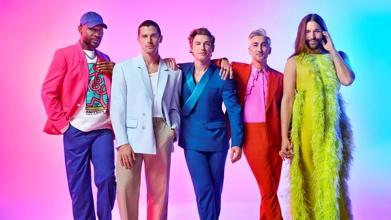 Queer Eye backdrop