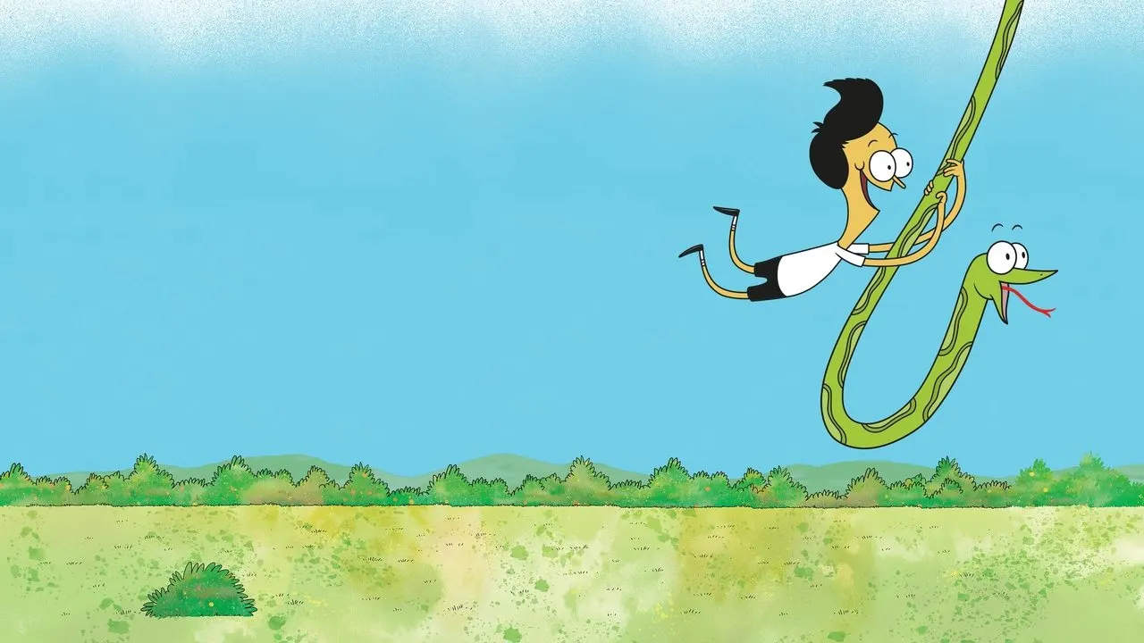 Sanjay and Craig backdrop