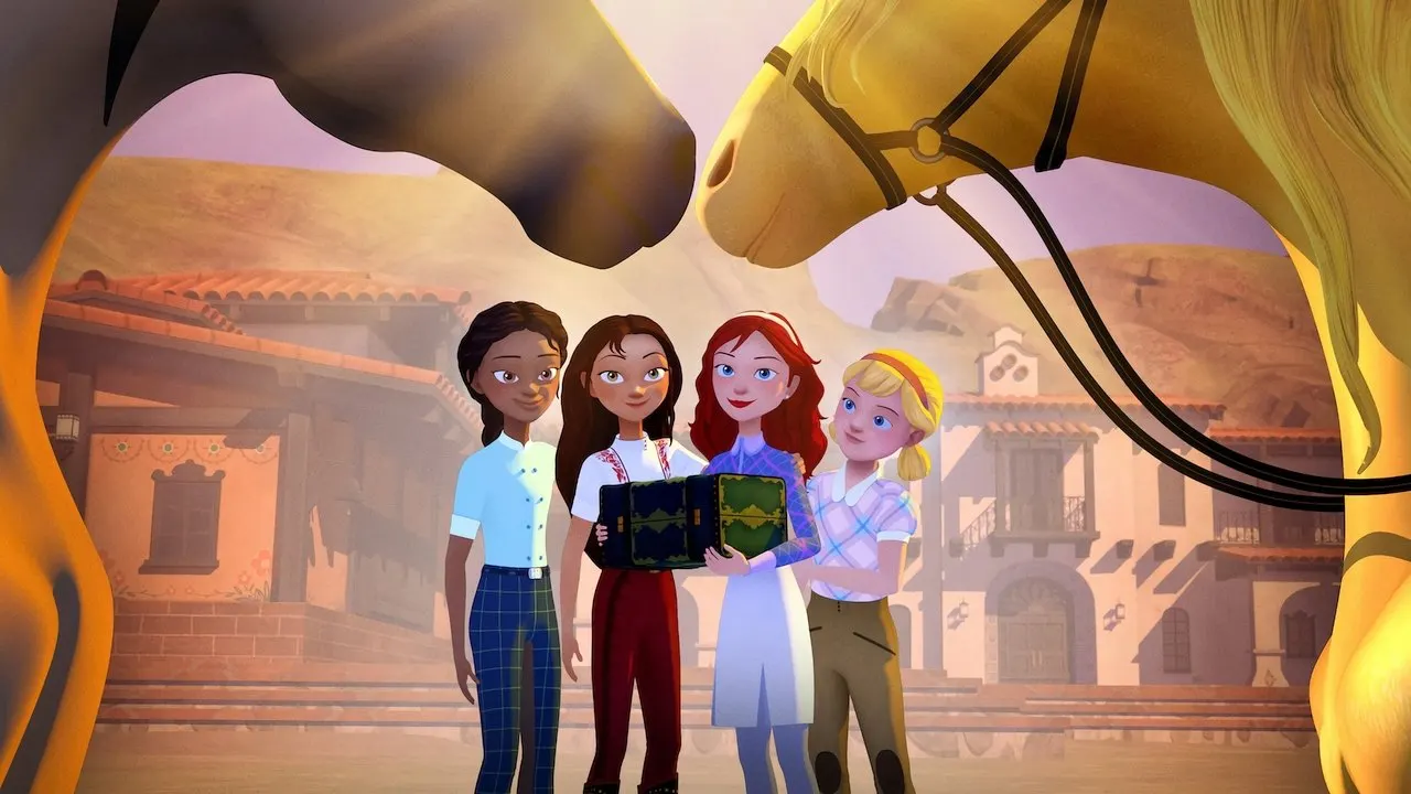 Spirit Riding Free: Riding Academy backdrop