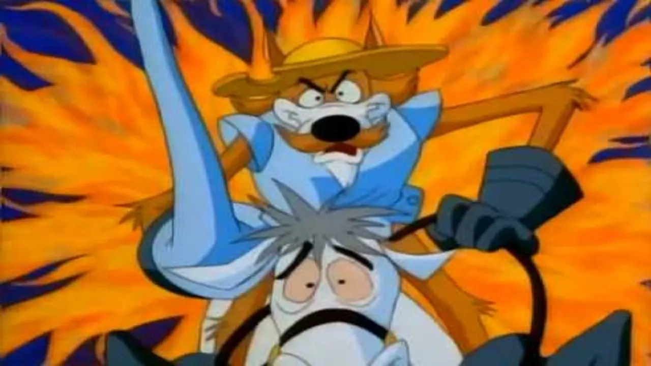 The Adventures of Don Coyote and Sancho Panda backdrop