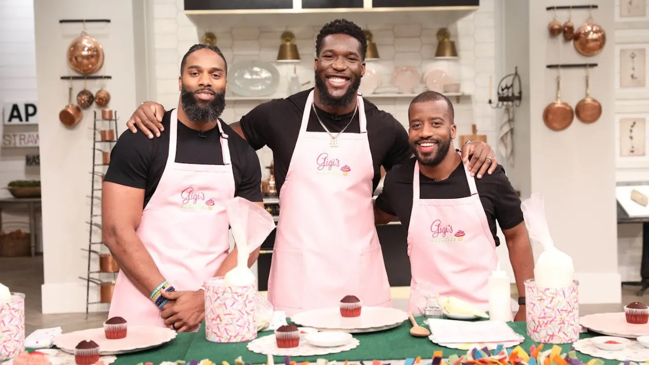 The Cupcake Guys backdrop