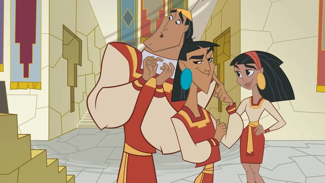 The Emperor's New School backdrop