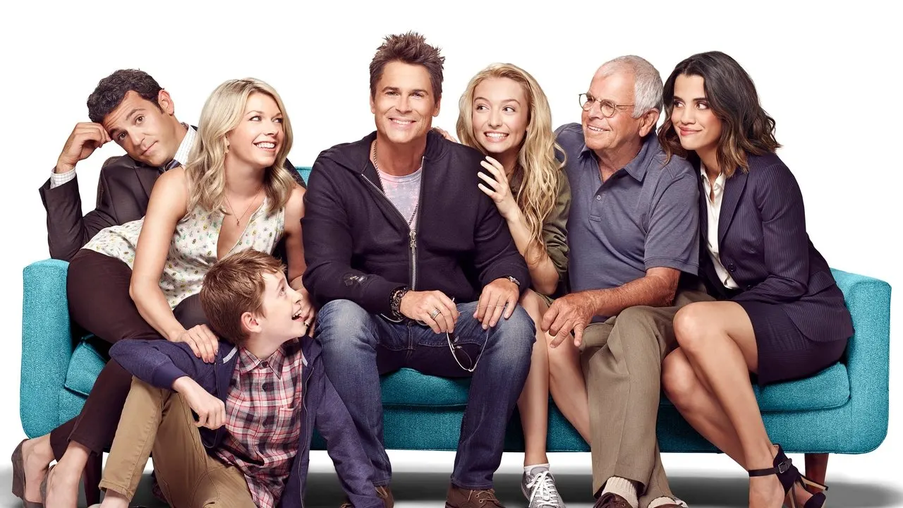 The Grinder backdrop