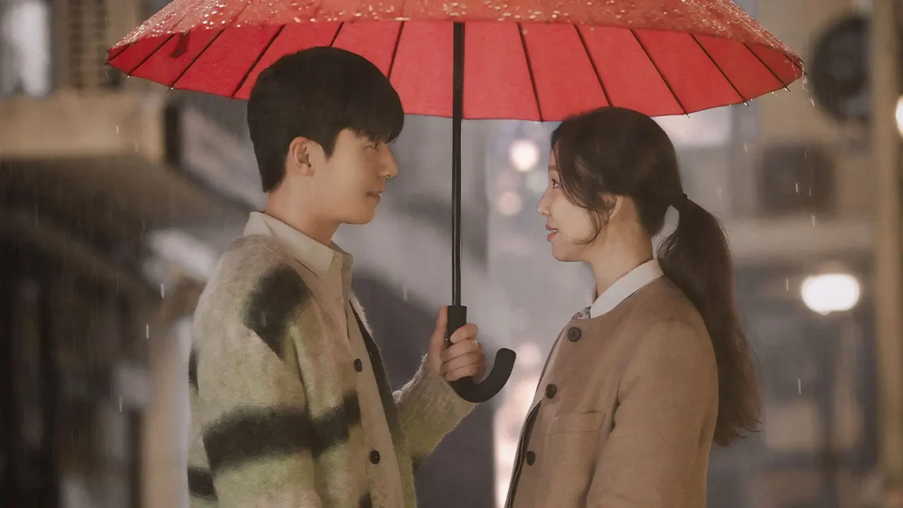 The Midnight Romance in Hagwon backdrop