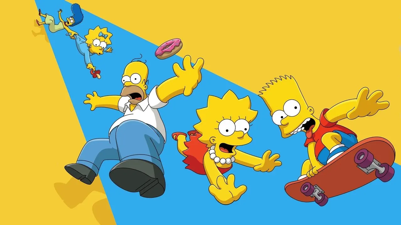 The Simpsons backdrop