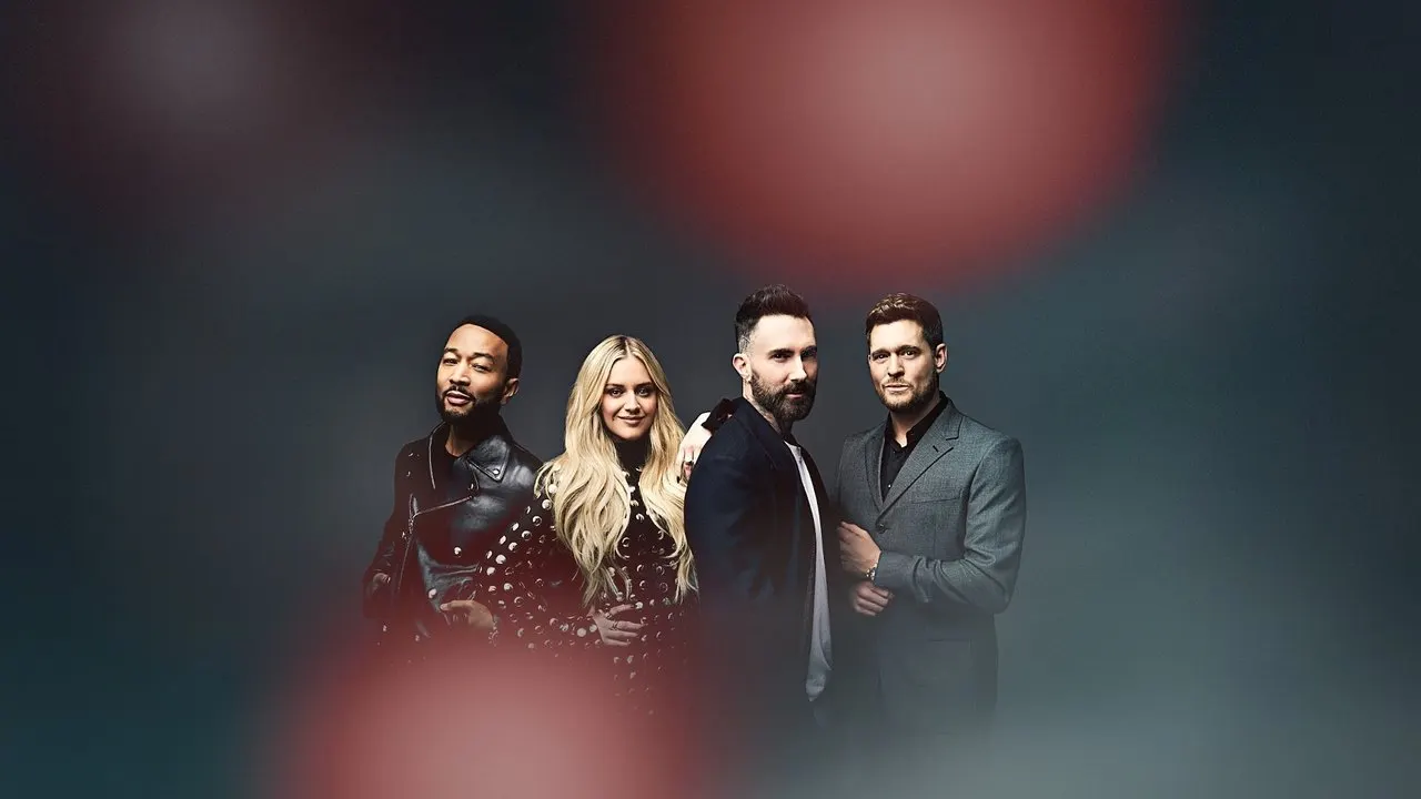 The Voice backdrop