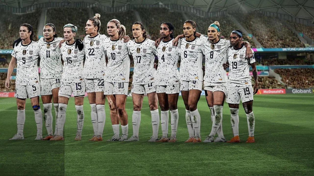Under Pressure: The U.S. Women's World Cup Team backdrop