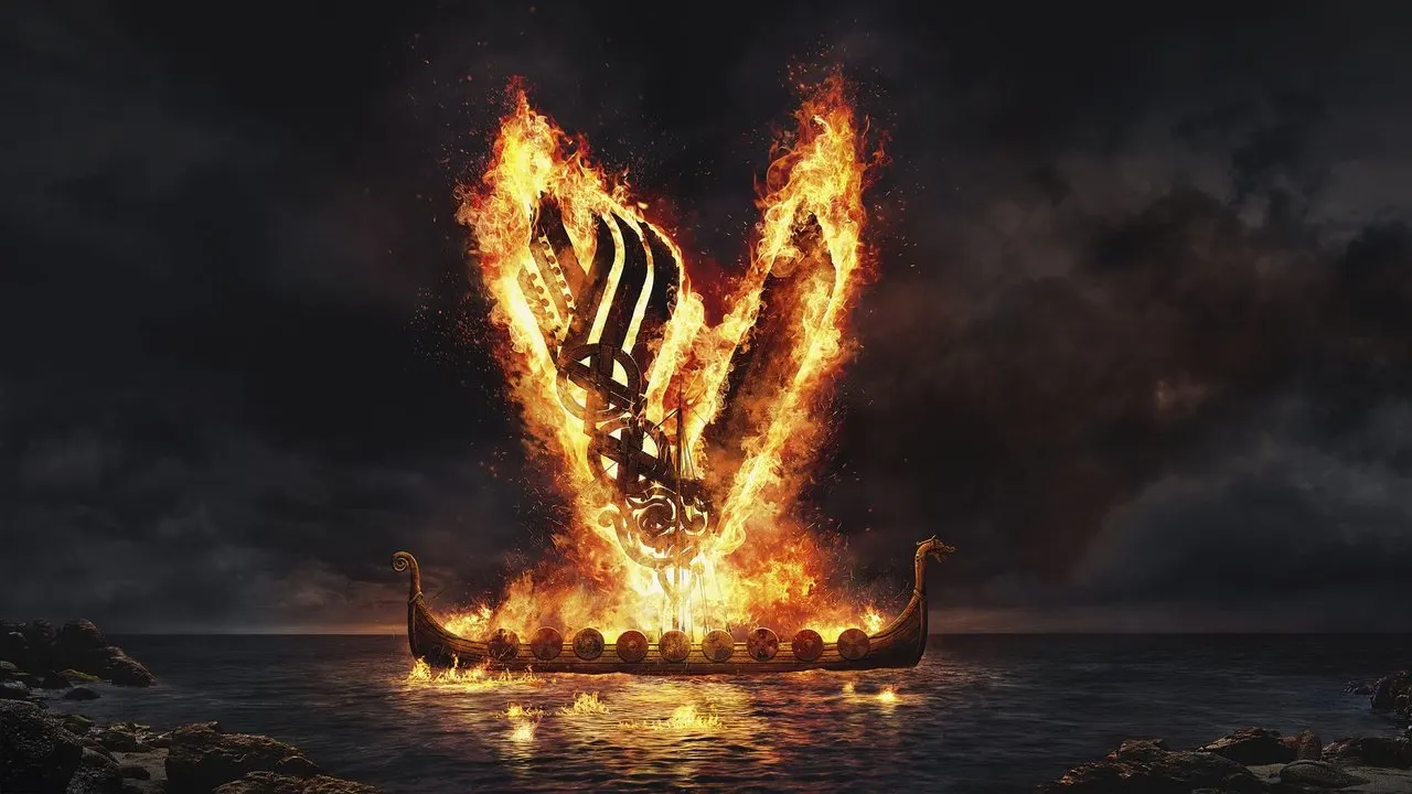 Vikings backdrop
