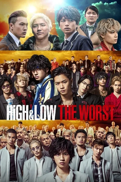 High & Low: The Worst movie poster