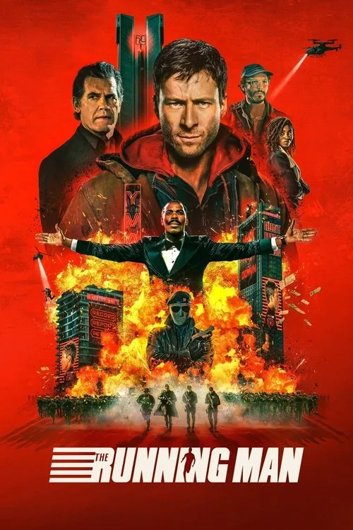 The Running Man movie poster